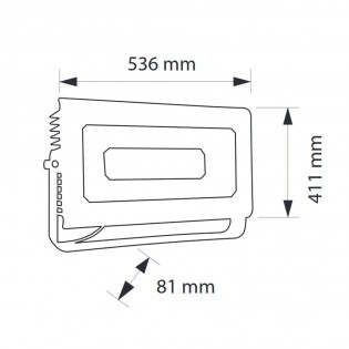 Proyector LED SMD Diamond (200W)
