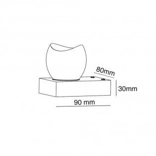 Aplique LED Fany (5W)