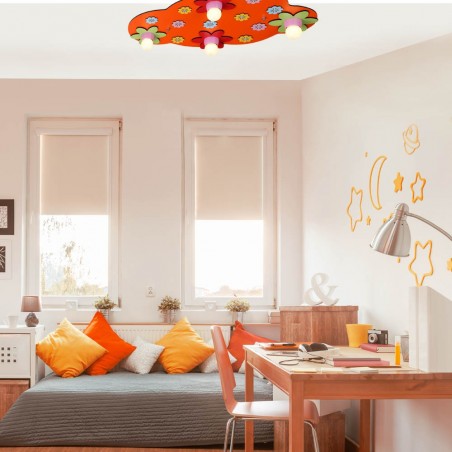 Plafón infantil Nube Floral