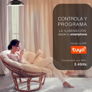 Bombilla inteligente LED E27 (8W)