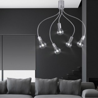 Plafón de techo Melisa (5 luces)
