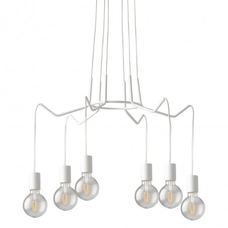 Lámpara colgante Habitat (6 luces)