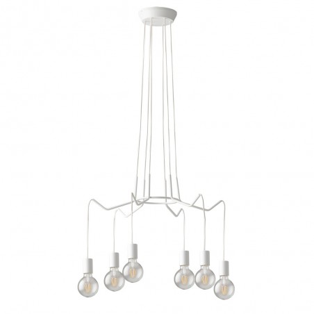 Lámpara colgante Habitat (6 luces)