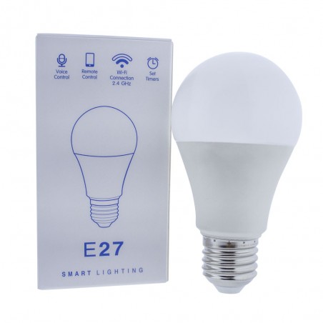 Bombilla inteligente LED E27 (8W)