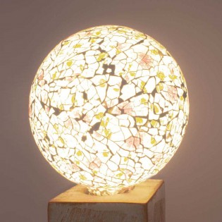 Bombilla LED decorativa Tiffany E27 4W (Rosa)