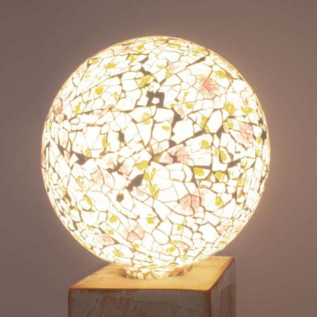 Bombilla LED decorativa Tiffany E27 4W (Rosa)