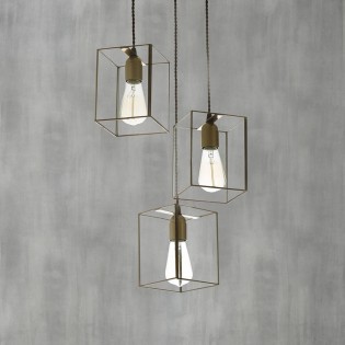 Lámpara colgante Rada (3 luces)