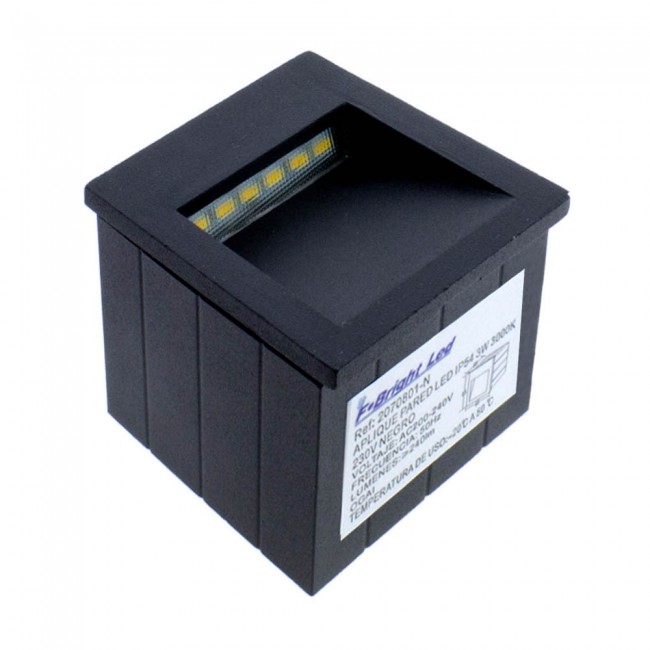 Aplique empotrable LED de exterior Cori II (3W)