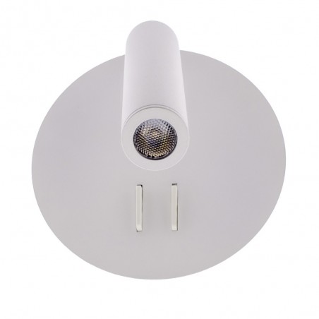 Aplique LED con lector Arila (9W)