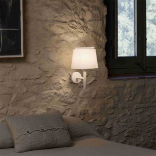 Aplique de pared Savoy (Estructura blanca)