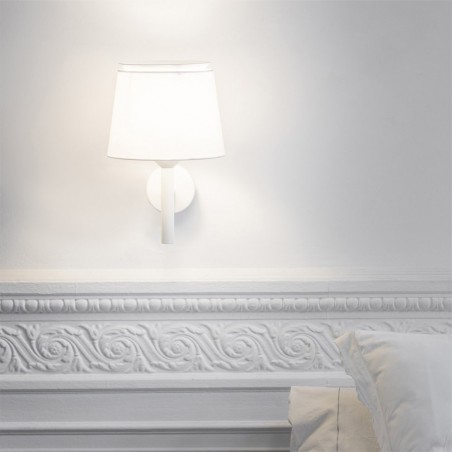 Aplique de pared Savoy (Estructura blanca)