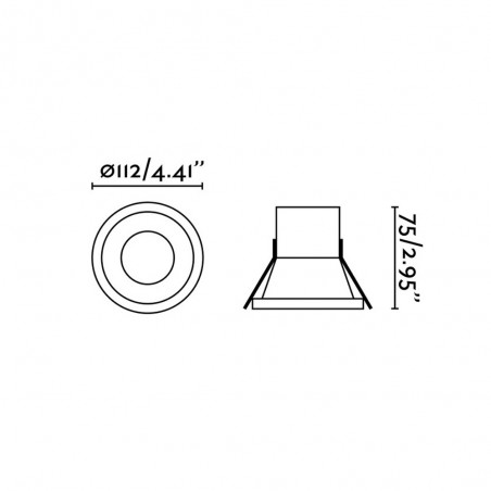 Empotrable LED Son (8W)