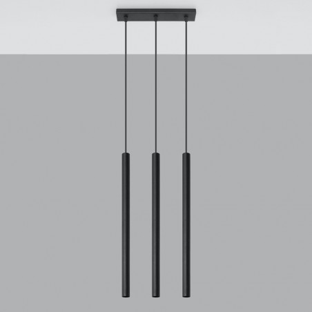 Regleta de techo Pastelo (3 luces)