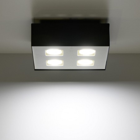 Plafón de techo Mono (4 luces)