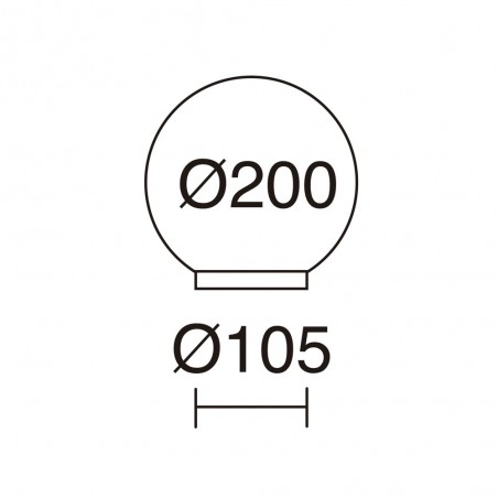 Lámpara portátil decorativa Glou