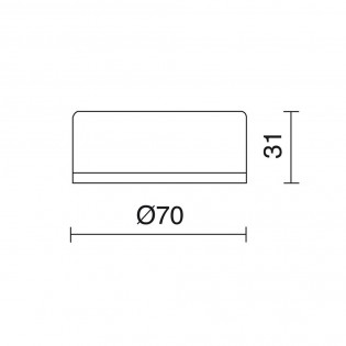 Foco para mueble LED Ibiza (3,2W)