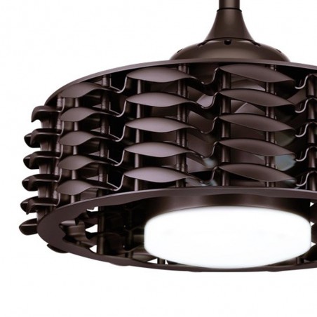 Ventilador LED sin palas Alum (24W)