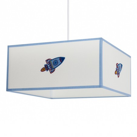 Lámpara de techo infantil Cohete