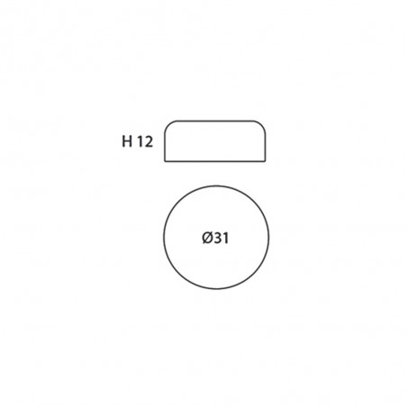 Plafón de techo Pot