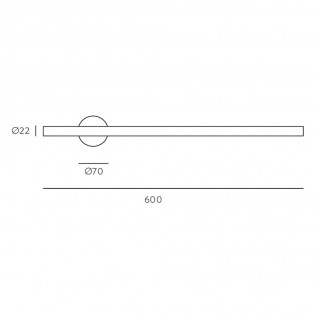 Aplique de pared LED Clock (12W)