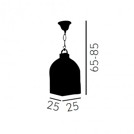 Farol colgante Califa