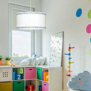 Lámpara de techo infantil Cenefa