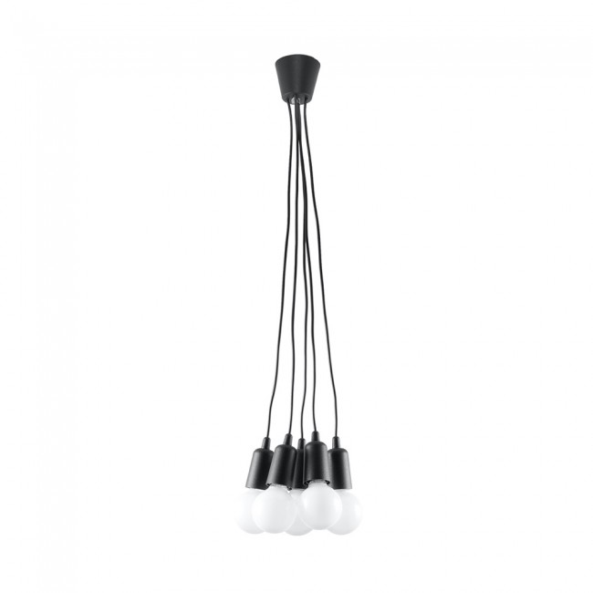 lampara de techo diego 5 luces