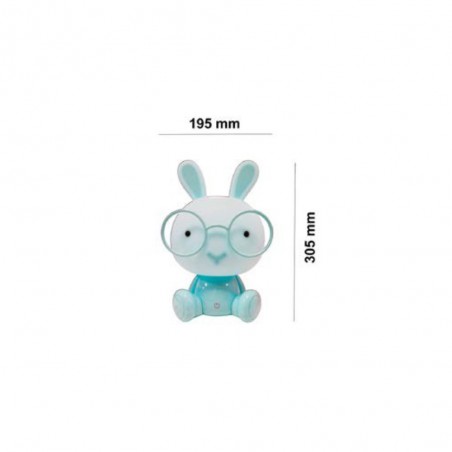 Lámpara infantil de noche Conejito Azul