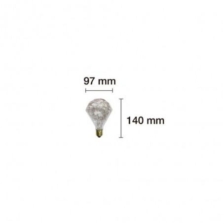 Bombilla LED E27 Guirnalda Prisma (1.5W)