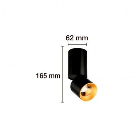 Plafón LED orientable (10W)