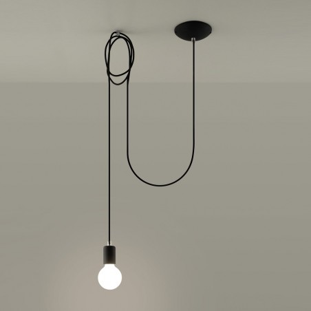 Lámpara colgante Edison (1 luz)
