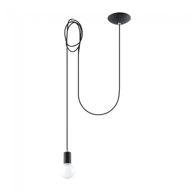 Lámpara colgante Edison (1 luz)