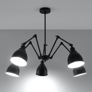 Lámpara de araña Stark II (5 luces)
