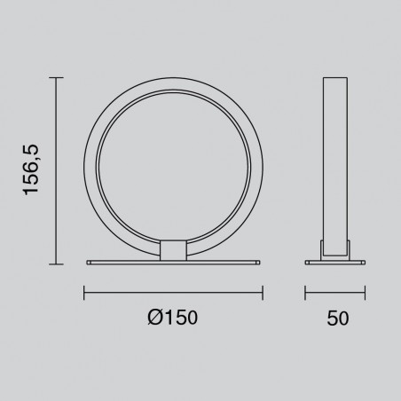 Lámpara de mesa LED Kitesurf (8W)