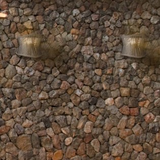 Aplique de exterior Polinesia