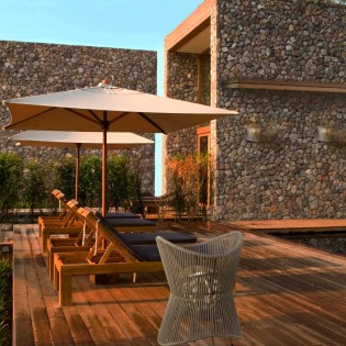 Aplique de exterior Polinesia