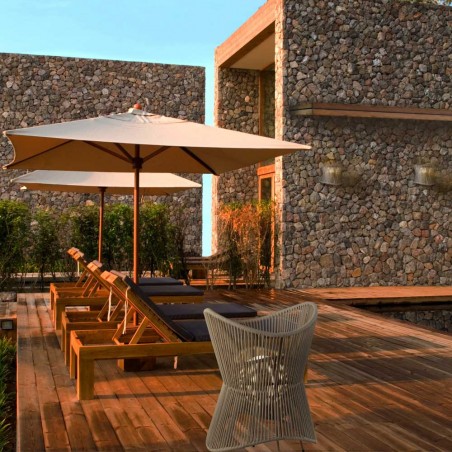 Aplique de exterior Polinesia