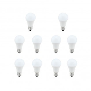 Pack 10 Bombillas LED Estandard E27 (5W - 3000K)