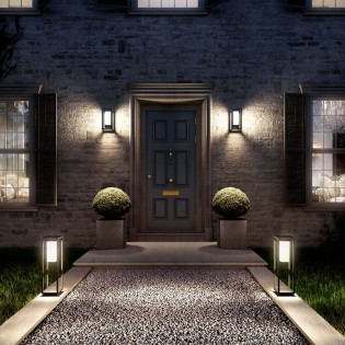 Aplique de pared solar LED Meribel (2,20W)