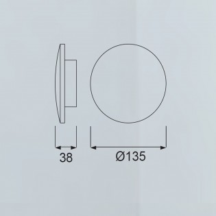 Aplique LED Bora Bora II (6W)