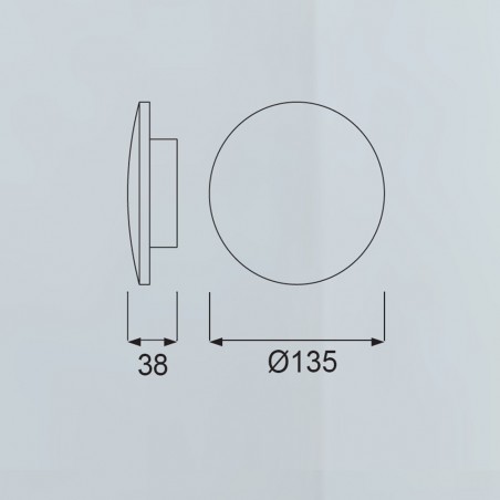 Aplique LED Bora Bora II (6W)