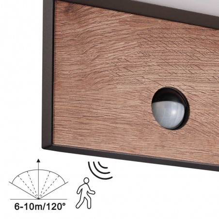 Aplique LED con sensor de movimiento Ruka (15W)