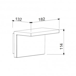 Aplique de exterior LED Ruka (13W)
