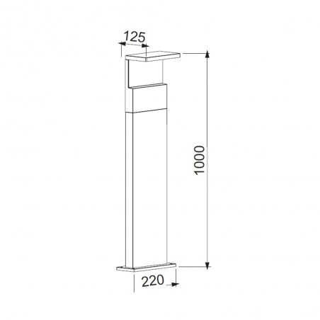 Baliza de exterior LED Ruka (13W)