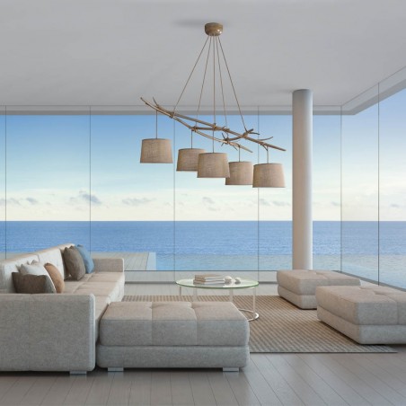 Lámpara colgante Sabina (5 luces)