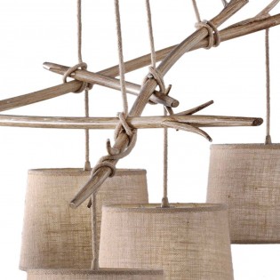 Lámpara colgante Sabina (5 luces)