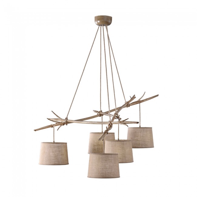 Lámpara colgante Sabina (5 luces)