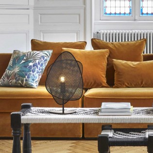 Lámpara de mesa Screen Cannage Noir