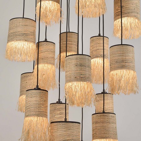 Lámpara colgante Formentera (16 luces)