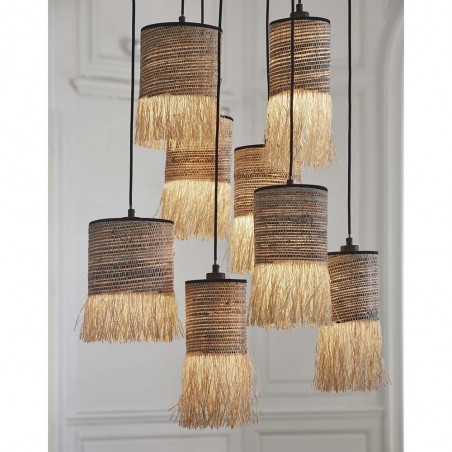 Lámpara colgante Formentera (8 luces)